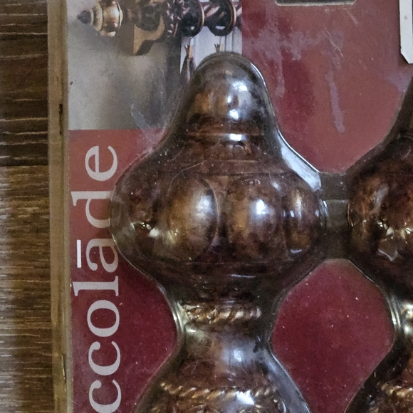 Accolade Designer Collection Victoria Tortoise Finial Curtain Hold Back NIP - Picture 2 of 3